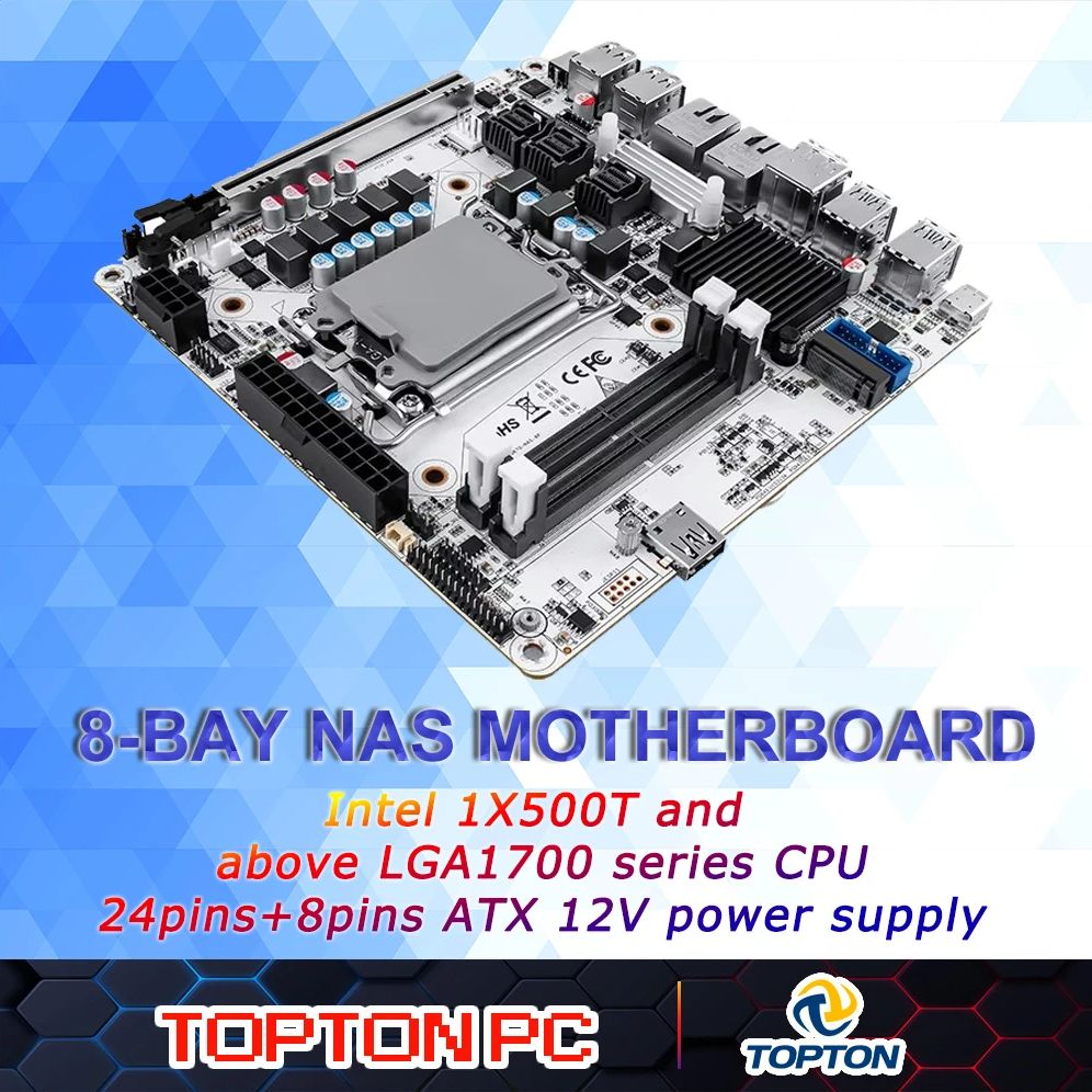Nas Motherboard 8 Sata Mini Itx - Scheda madre NAS Mini ITX a