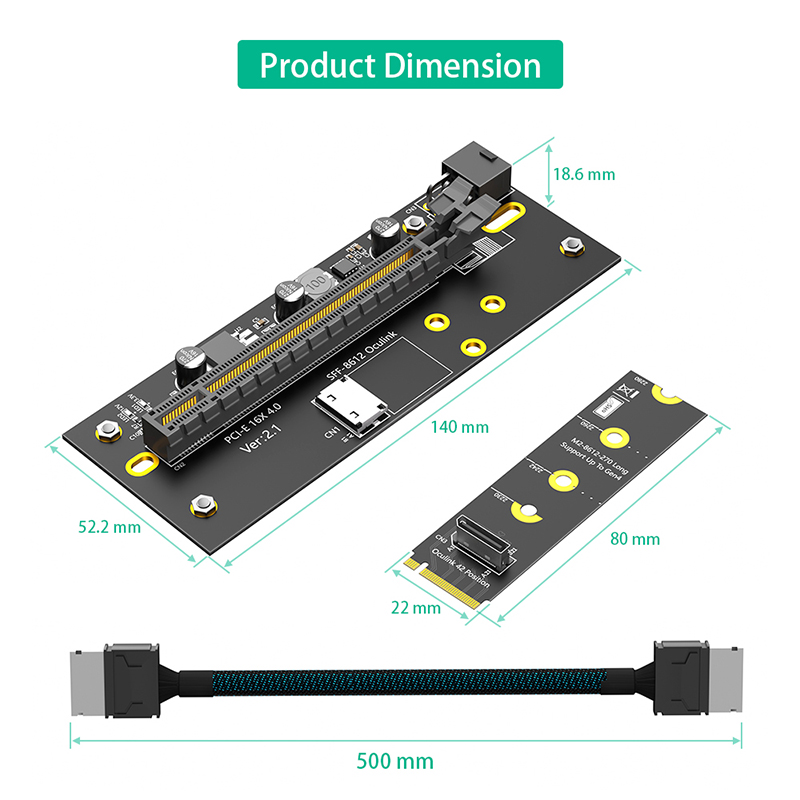 Kit Adattatore PCI Express 4.0 - Oculink Egpu Mini Pc recensione e prezzo