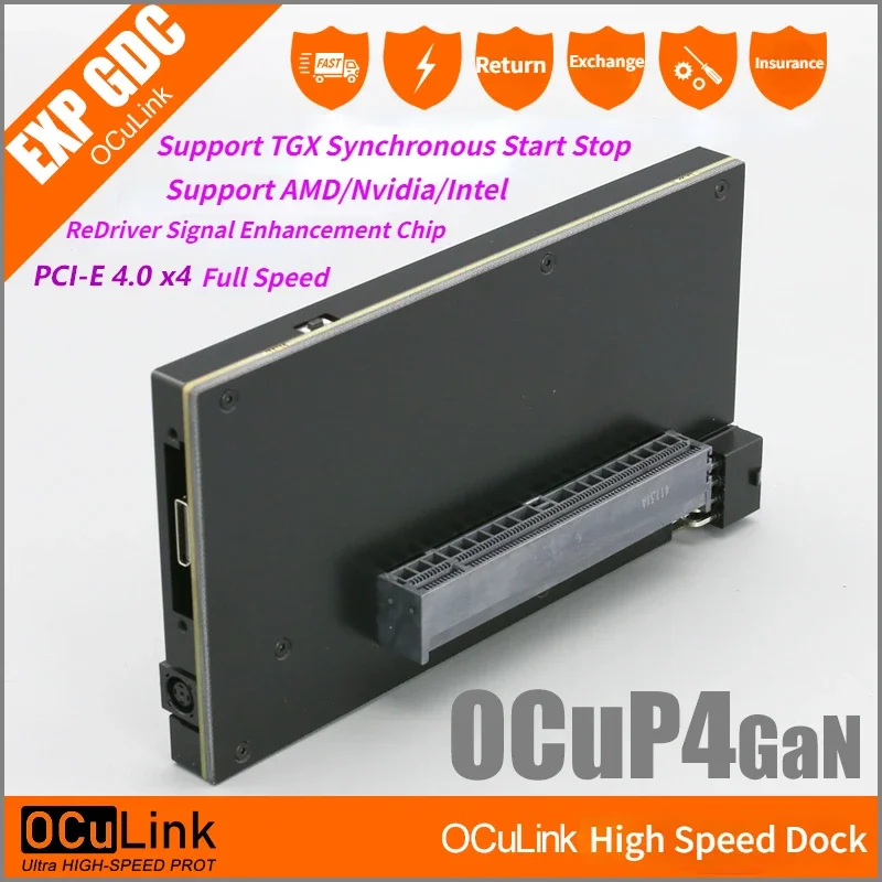 OCuP4GaN OCuLink GPU Dock Case - Oculink Egpu Mini Pc recensione e prezzo